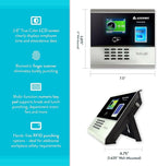 Acroprint ProPunch Time Clock System for Employees – Biometric Fingerprint Time Clock for Small Business, No Monthly Fees, Advanced Time Card Machine with Employee Time Tracker