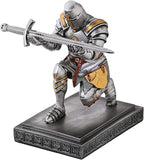 NCQIXIAO Templar Vanguard Soldier Pen Holder Pencil Stand Desk Organizers and Accessories as Gift for Medieval Warrior Enthusiast (Silver)