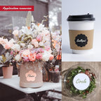 Custom Personalized Labels - Any Design Image Logo Text, Business Logo, Thank You Stickers, 100 Labels (Star, 3"x3")