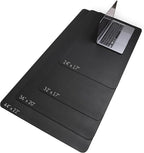 Vine Creations Leather Desk Mat Large 36" x 20", Desk Protector Mat, PU Leather Desk Pad, Non-Slip Large Mouse Pad, Desk Blotter, Desk Pads on Top of Desks, Home Office Desk Matt for Desktop (Black)