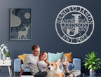 Wedding Gifts for Couples 2025, Personalized Metal Name Signs, Custom Name Signs, Custom Family Name Sign, Last Name Sign, Monogram Letters Wall Decor, House Warming Gifts New Home