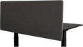 Stand Up Desk Store ReFocus Clamp-on Acoustic Desk Divider Privacy Panel That Reduces Noise and Visual Distractions (Ash Gray, 59" x 23.6")