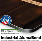 Custom Sign, Custom Street Sign, 11 Font Colors, 13 Font Styles, 4 Hole Options, 22 Sizes, 30x30 Inches, Rust Free DiBound, Fade Resistant, Made in USA by My Sign Center (Vintage Wood)