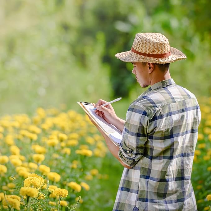 50 Pcs Waterproof Notebook Bulk, 5 x 3 Inch Pocket Notepad Top Spiral Memo All Weather Police Notebook Tactical Journal Writing Note Pad for Outdoor Activities Recording, Black Gray Blue Yellow Orange