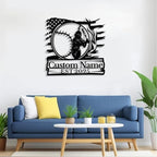 Personalized Softball Metal Sign, Custom Softball Signs Wall Art, Custom Name Sign for Player, Girls Room Decor, Sports Wall Decor, Gift for Girls, Team, Mother, Wife, Daughter