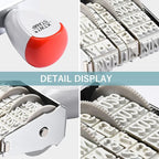 KTWT 1.5" Rubber Stamp Line Dater, Date Stamp, Office Stamp, Rotating Stamp 3/16" (5mm)