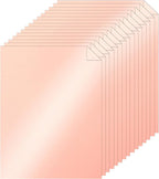 Silunkia 100 Sheets Pink Shimmer Cardstock 8.5 x 11 Crafts Paper, 200gsm/75lb Glossy Paper Card Stock for DIY Cards Making, Valentine's Day Cards, Wedding Invitations, Menus