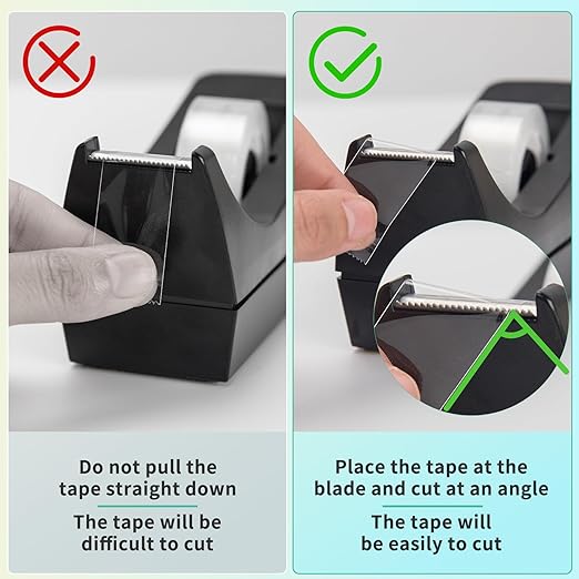 OWLKELA 24 Rolls Transparent Tape Refills, Clear Tape, All-Purpose Transparent Glossy Tape for Office, Home, School