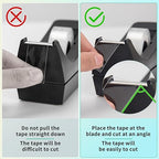 OWLKELA 12 Rolls Transparent Tape Refills, Clear Tape, All-Purpose Transparent Glossy Tape for Office, Home, School