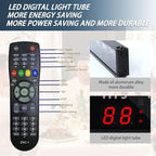 LED Countdown Clock, 999 Days, 23 Hours, 59 Minutes, 59 Seconds, Event Countdown Clock/Factory Accepts Your Exclusive Customization (1.0 inch 9-bit red LED)
