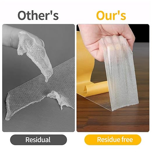 KAIYUER 3.2in x 66FT,Double Sided Fabric Tape Heavy Duty,Strong Double Sided Tape for Clothes,Crafts,Walls and Woodworker,No Glue Residue High Stickness Mounting Tape