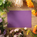 50 Sheets Colored Cardstock Paper 5 Colors, 250 GSM Heavy Card Stock for DIY Art Projects, Cards (Purple, 5x7)