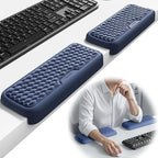 Vaydeer 2Pcs Elbow Pad for Desk, L-Shaped Arm Rest Desk Edge Cushion, Ergonomic Memory Foam Elbow Rest, Wrist Rest Support Keyboard Mouse Padding for Palm Hand Office Computer Home Gaming Accessories
