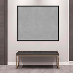 Amanti Art Black Framed Magnetic Board 41x49 Oversize Vision Board for use with Magnets, 100% Metal Sheet to Display Items as Office Decor or for Home Organization in mudroom, Kitchen or Kids Room