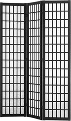 VEVOR Room Divider, 3 Panel Japanese Room Divider, Wood Folding Privacy Screen Indoor, Japanese Partition Dividers Portable Decoration Screens, for Room Separation Home Office Restaurant & Bedroom
