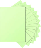 Silunkia 300 Sheets Light Green Cardstock 8.5 x 11 Craft Paper, 75lb Thick Christmas Paper Card Stock for DIY Cards Making, Thank You Cards, Party Invitations, School Scrapbooking