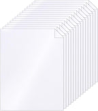Silunkia 100 Sheets White Shimmer Cardstock 8.5 x 11 Certificate Paper, 75lb Glossy White Card Stock Printer Paper for Thank You Cards, Business Cards, Wedding Invitations, Scrapbooking