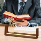 Desk Name Plate Personalized, Custom Office Light Up Name Plate for Lawyer, Desk Decorations for Women Men Office, Employee Appreciation Gifts for Lawyer Coworkers
