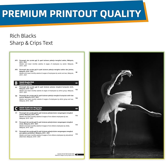 206A Black Toner Cartridges(with Chip) Compatible with 206A Toner Cartridges W2110A, Working for Color Laser Jet Pro MFP m283fdw M283cdw M255dw M283 Printer(2 Pack, Black)