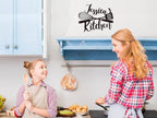 Custom Kitchen Name Sign, Personalized Metal Kitchen Sign, Housewarming Cooking lover Gifts, Mom's Day Gifts, Kitchen Gift for Grandma