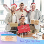 Custom Office Name Plate, Personalized Gifts for Women & Men, Appreciation Gifts for Employees, Minimalist Blue Desk Accessory