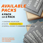 Custom Outdoor Metal Signs - Personalized Aluminum Business Signs, Waterproof, White Aluminum (Gray, 36x24 In)