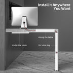 YECAYE 157in Cable Management, Cord Organizer,Easy Install Self-Adhesive Cable Organizer,Cord Management, Desk Wire Holder for Office Organization,Child and Pet Proofing, White
