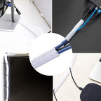 QCSIW 1/2" x100ft Split Sleeve Wire Loom Tubing - Chew-Proof Pet-Safe Cord Protector for USB, Power, Audio/Video Cables | Durable Cable Sleeve to Protect Cats & Wires | Easy Install, White
