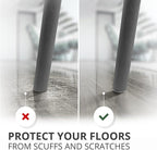 235 pcs Grey Felt Furniture Pads X-Protector! Huge Quantity of Furniture Pads for Hardwood Floors with Many Big Sizes – Your Ideal Wood Floor Protectors for Furniture. Protect Any Type of Hard Floor!