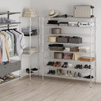 Regal Altair 18" Deep x 60" Wide x 74" Height Wire Shelving Kit | 8-Tier | NSF Commercial Storage Rack Unit