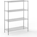 Regal Altair 21" Deep x 54" Wide x 74" Height Wire Shelving Kit | 4-Tier | NSF Commercial Storage Rack Unit
