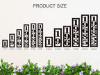 Vertical Metal House Numbers for Outside Modern Address Numbers for House Address Signs for Houses Large Custom House Number Sign House Number Plaque Address Plaque Mailbox Numbers Street Number Sign
