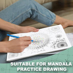Tracing Paper for Drawing, 9 X 12'' Tracing Paper Pad, 75 Sheets Transparent Vellum Paper for Tracing Pads, 38lb/60gsm Translucent Trace Pad for Pencil Sketching, Image Tracing.