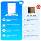 Greenvelly 4 Drawer File Cabinet, Metal Filing Cabinet with Lock, White Lateral File Cabinet for Home Office, Locking File Cabinet for Letter/Legal/F4/A4 Size Hanging Files, Easy Assembly