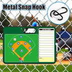 Torlam Magnetic Dry Erase Coach Board, Baseball, Soccer, Football, Basketball Coaching Clipboard