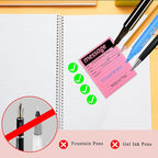 Phone Message Sticky Notes Phone Memo Pads, 9 Pads Lined Sticky Notes Pads, 4x6 inch Phone Message Pad Self Sticky Notes with Line Colorful Post Memos for Office, School and Home, 50 Sheetsx9 Pack