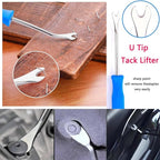 PUWANY 3pcs Upholstery Staple Remover Tool Includes Nail Puller Staples Puller and tack Remover,Nail Remove Tool for Removing Staples from Carpets Wooden Products Walls Boxes