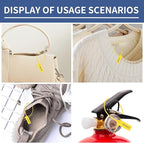 1000Pcs Plastic Tamper Shipping Seals Pull-Tite Security Seal Signage Numbered Fire Extinguisher Tags Zip Ties Labels Disposable Self Locking for Logistics, Luggage,Transport (Yellow, 1000pcs)