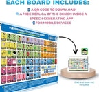 Weather-Proof Aluminum School Playground Communication Board for Autism - Outdoor Inclusive Communication Aid, Lightweight & Durable for Autism & Inclusive Play
