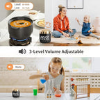 MeesMeek Digital Kitchen Timer,Countdown Countup Timer with Large LED Display Volume Adjustment,Timer for Cooking, Classroom Time for Kids and Teachers. (Gold)