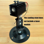 12mm Laser Positioning Bracket, 360-Degree Adjustable, Black Alumina, 1-Pack