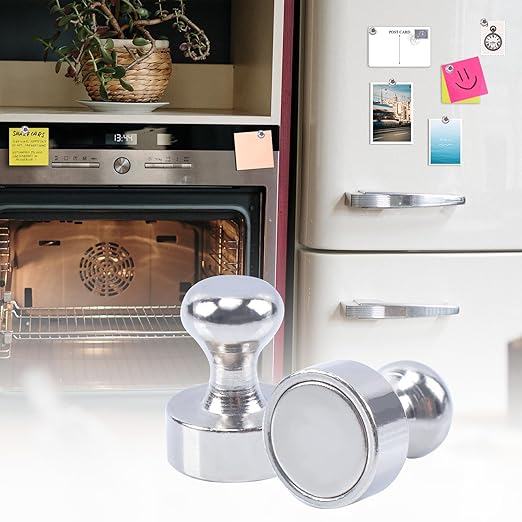 38 Pack Refrigerator Magnets for Whiteboard Small Strong Fridge Magnets Tiny Push Pin Magnetic Neodymium Magnet for Office Classroom Kitchen Home