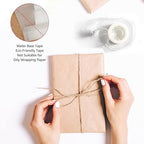 Amazon Basics Tape Dispenser with Refill Rolls - 3/4" x 650" (18 yds), 6 Pack, Matte Finish