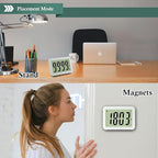 Digital Countdown Days Timer 9999-Days Electronic Timer for Vacation Retirement Wedding Lab, Large Display for Classroom Graduation,Study Fitness Count Down