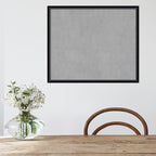 Amanti Art Black Framed Magnetic Board 21x25 Medium Vision Board for use with Magnets, 100% Metal Sheet to Display Items as Office Decor or for Home Organization in mudroom, Kitchen or Kids Room