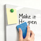 Comix Magnetic Dry Erase Board, 6 Pack, 11.8 x 11.8 Inches, Modular Whiteboard for Fridge, Office and Home, Small White Board Dry Erase Set for Kids, Students, Kitchen Organizer and Planner, White