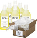 IDEAL Maintenance Bundle: AC0901H Gusseted Shredder Bags 40x14x48 Case 80 56-Gallon + High-Cling Lubricating Oil 6 Quart Bottles IDEACCED21/6H Compatible 2604, 3105, 4001 4003 4005, 4108