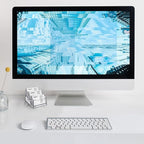 Meschett 3 Pack Clear Acrylic Business Card Holder,3 Tier Premium Acrylic Clear Business Card Holder Stand for Desk Fits 150 Business Cards