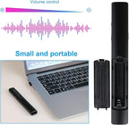 Presentation Clicker with Case,Wireless Presenter Remote with Laser Pointer Hyperlink & Volume Remote Control PowerPoint Office Presentation Clicker for Keynote/PPT/Mac/PC/Laptop(Battery Included)
