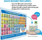 Outdoor Rated Plastic School Playground Communication Board - Weather-Proof Inclusive Communication Aid for Autism & Inclusive Play